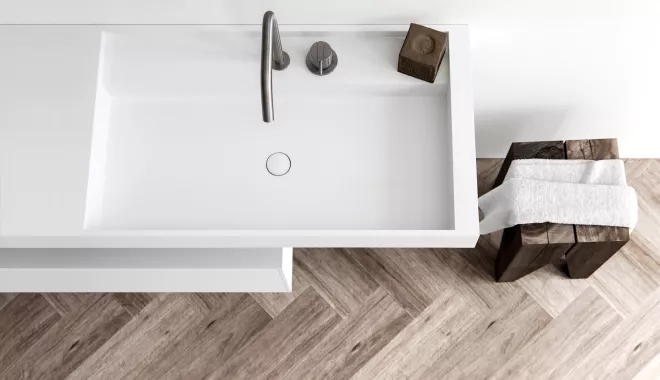 Nuova collezione di lavabi in HIMACS di Baths by Clay