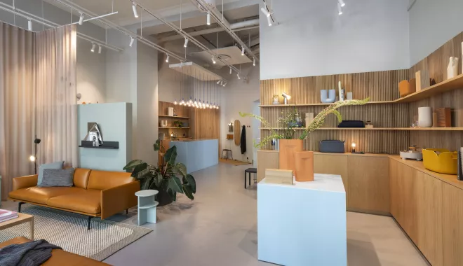 Muuto chooses HIMACS for its flagship European showrooms