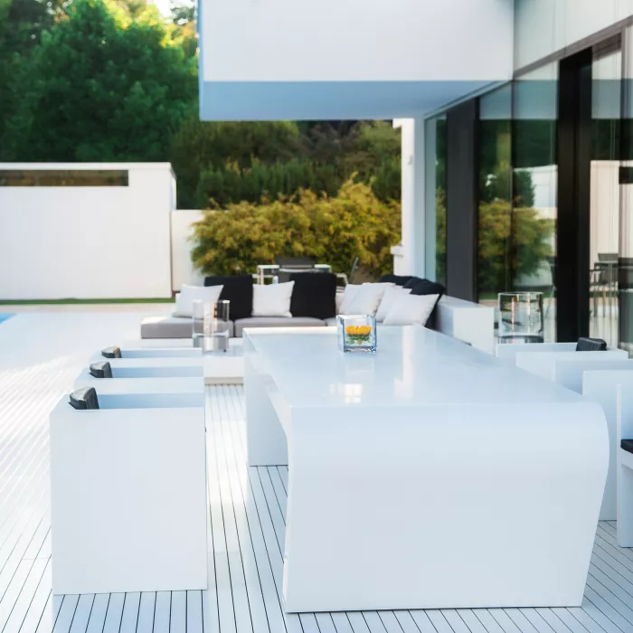 HIMACS: Terrasse d'une maison privée