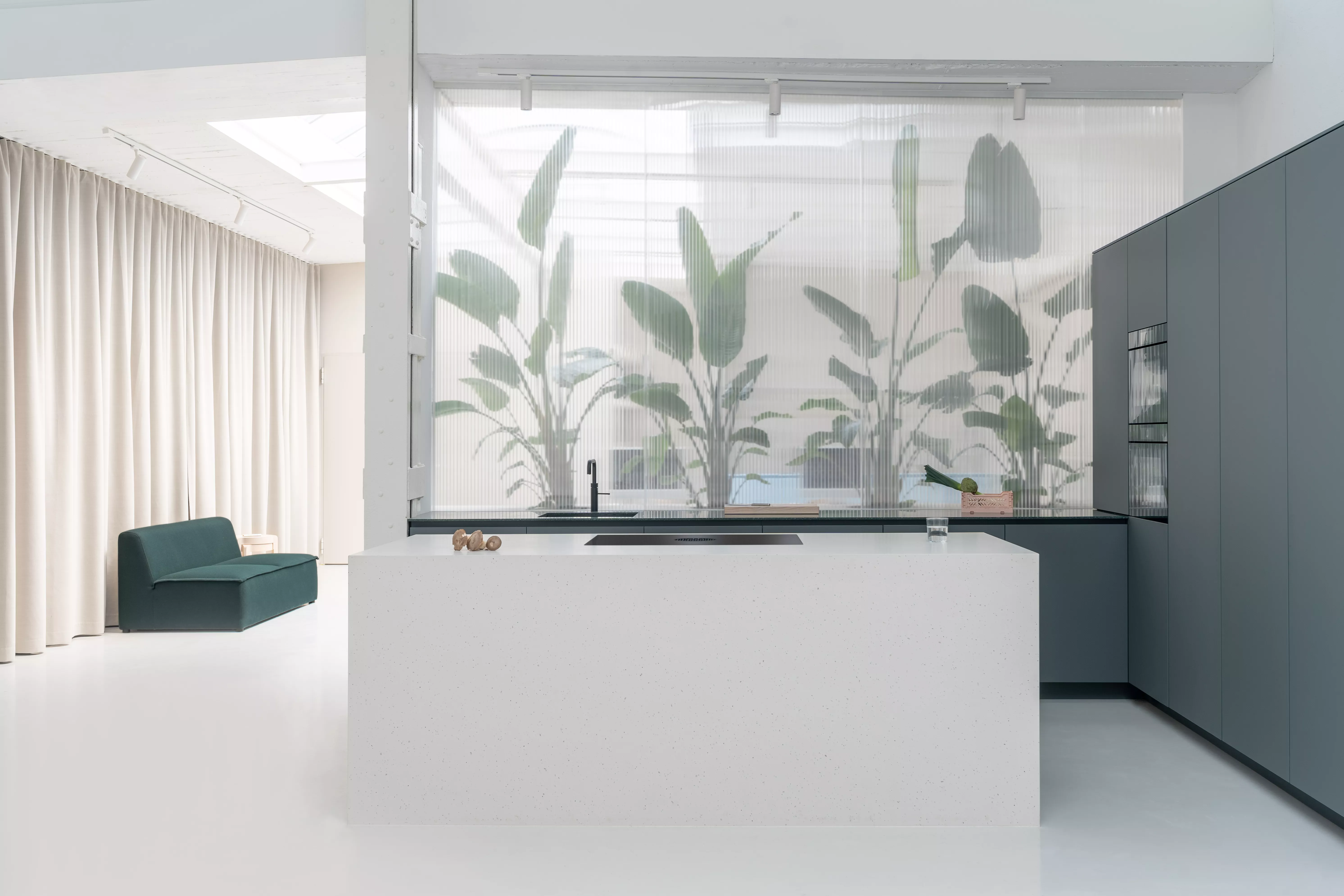 HIMACS gives this Cologne Design Office a refined and contemporary finish with a natural look