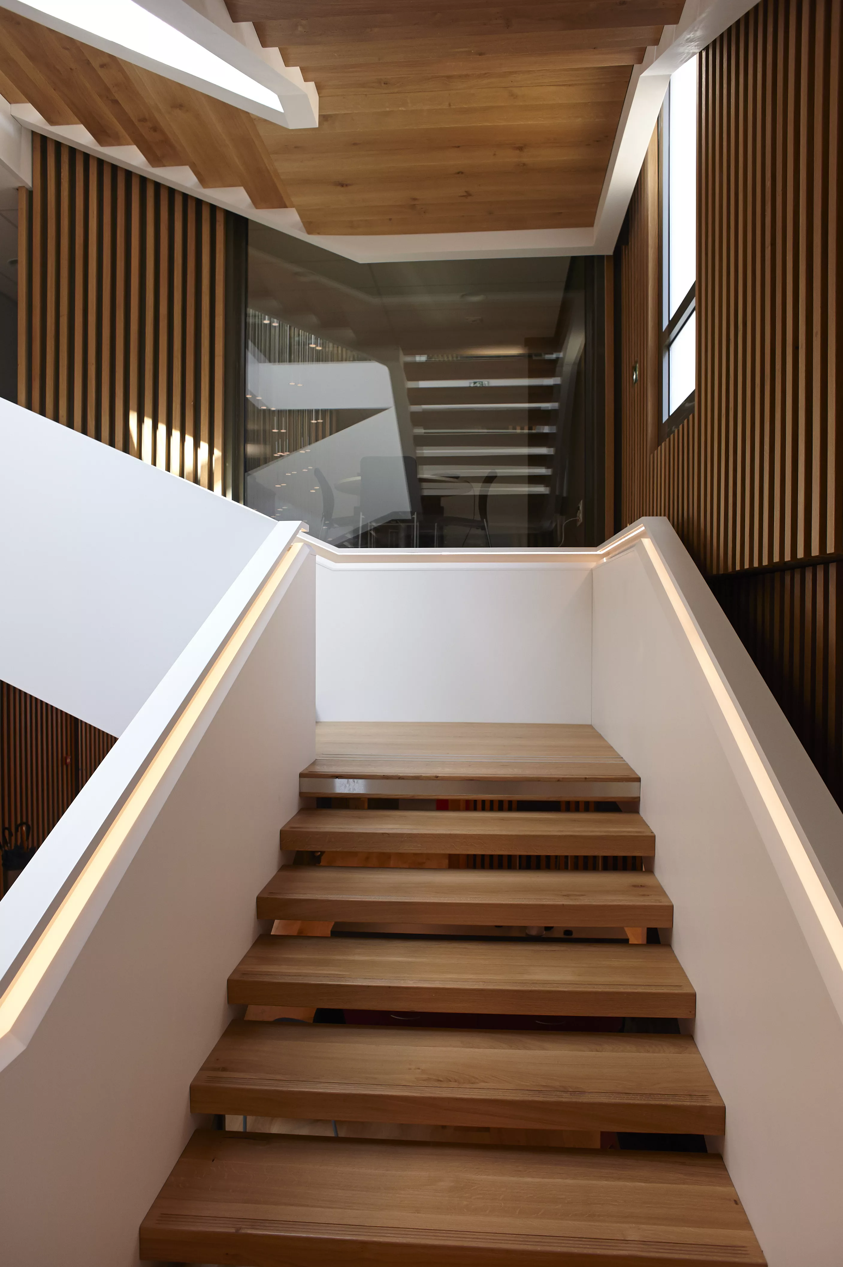 A monumental Atrium Staircase 