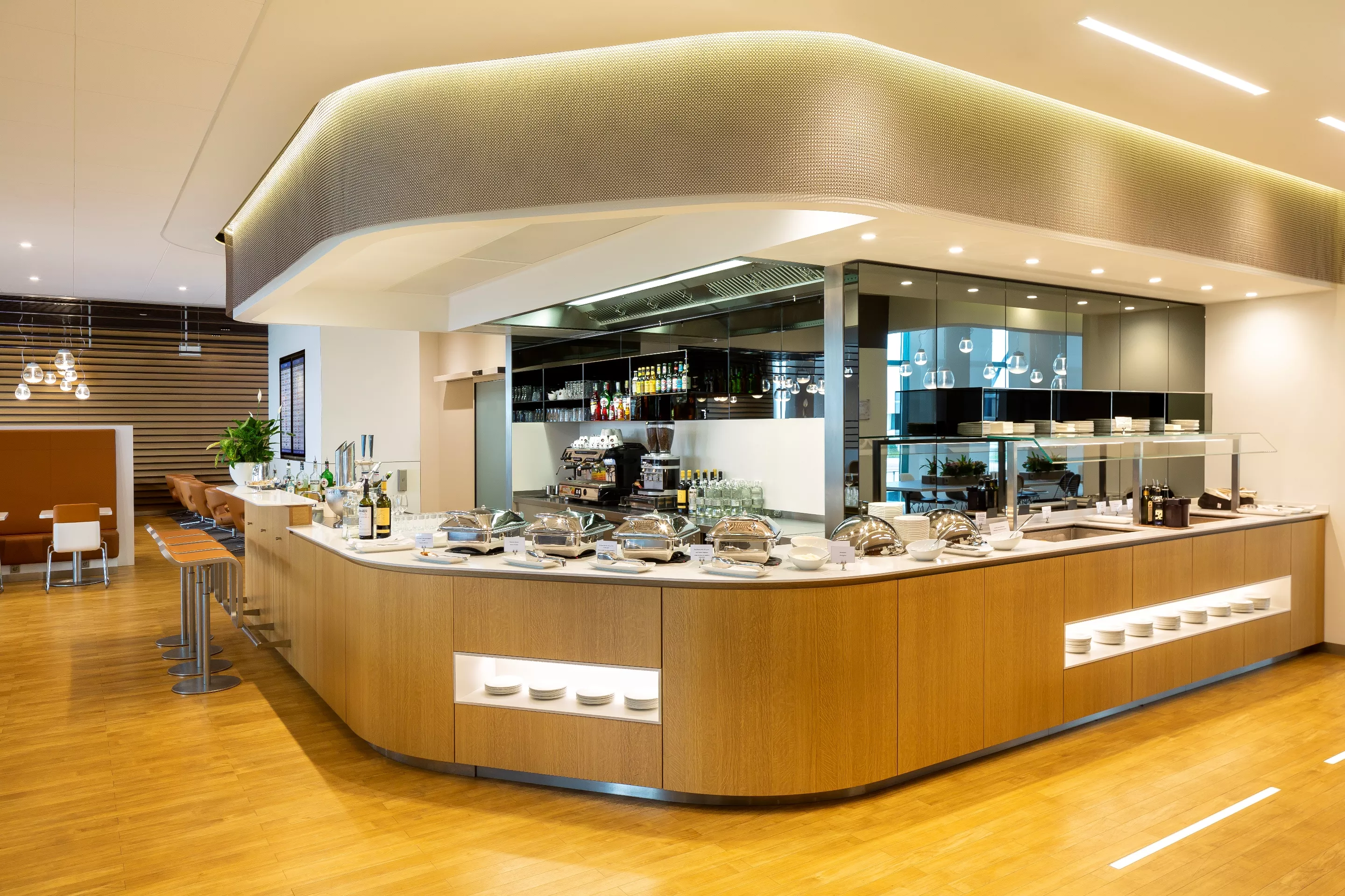 A new Lufthansa Lounge at Milan Airport with HIMACS