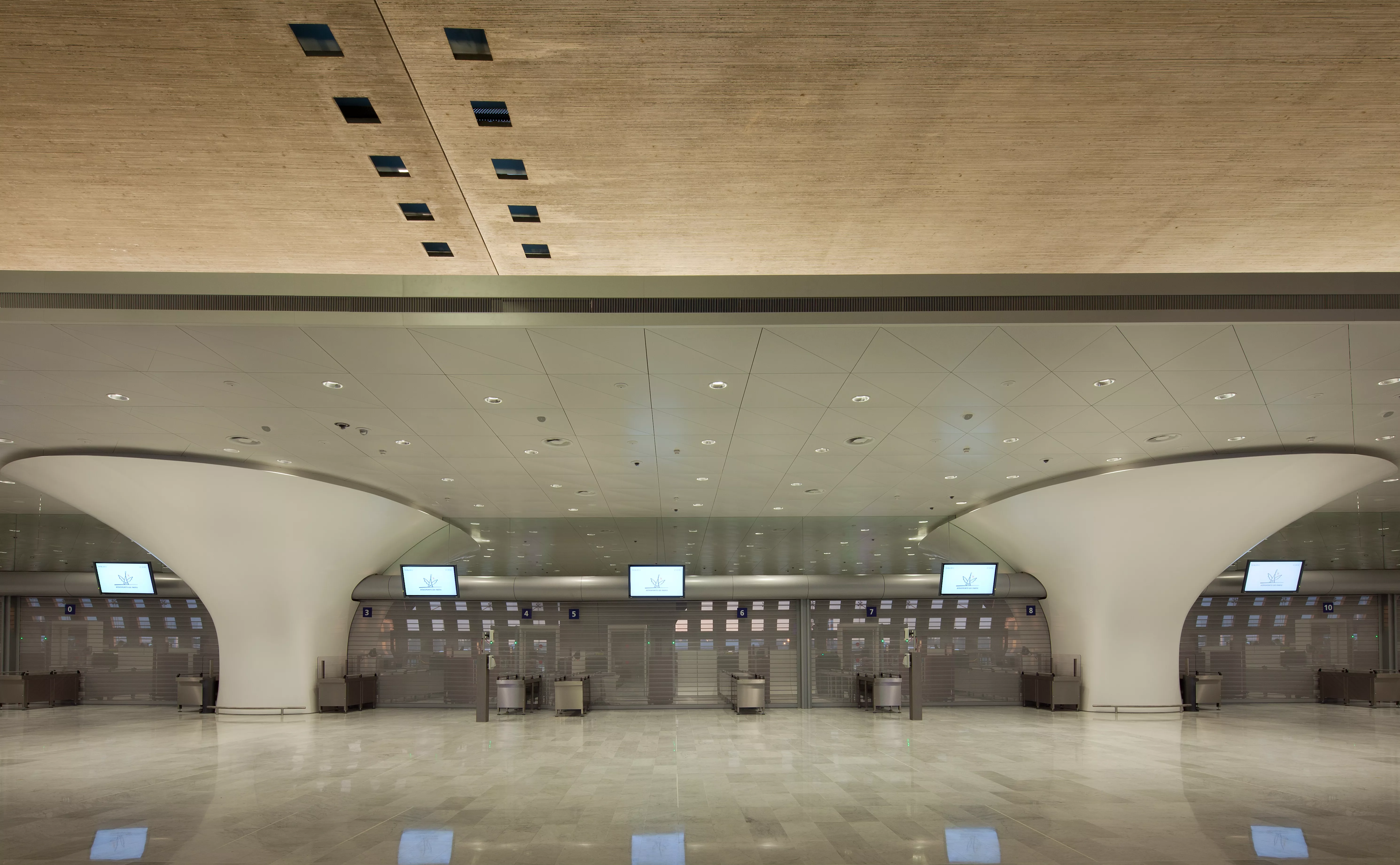 Charles de Gaulle airport in Paris