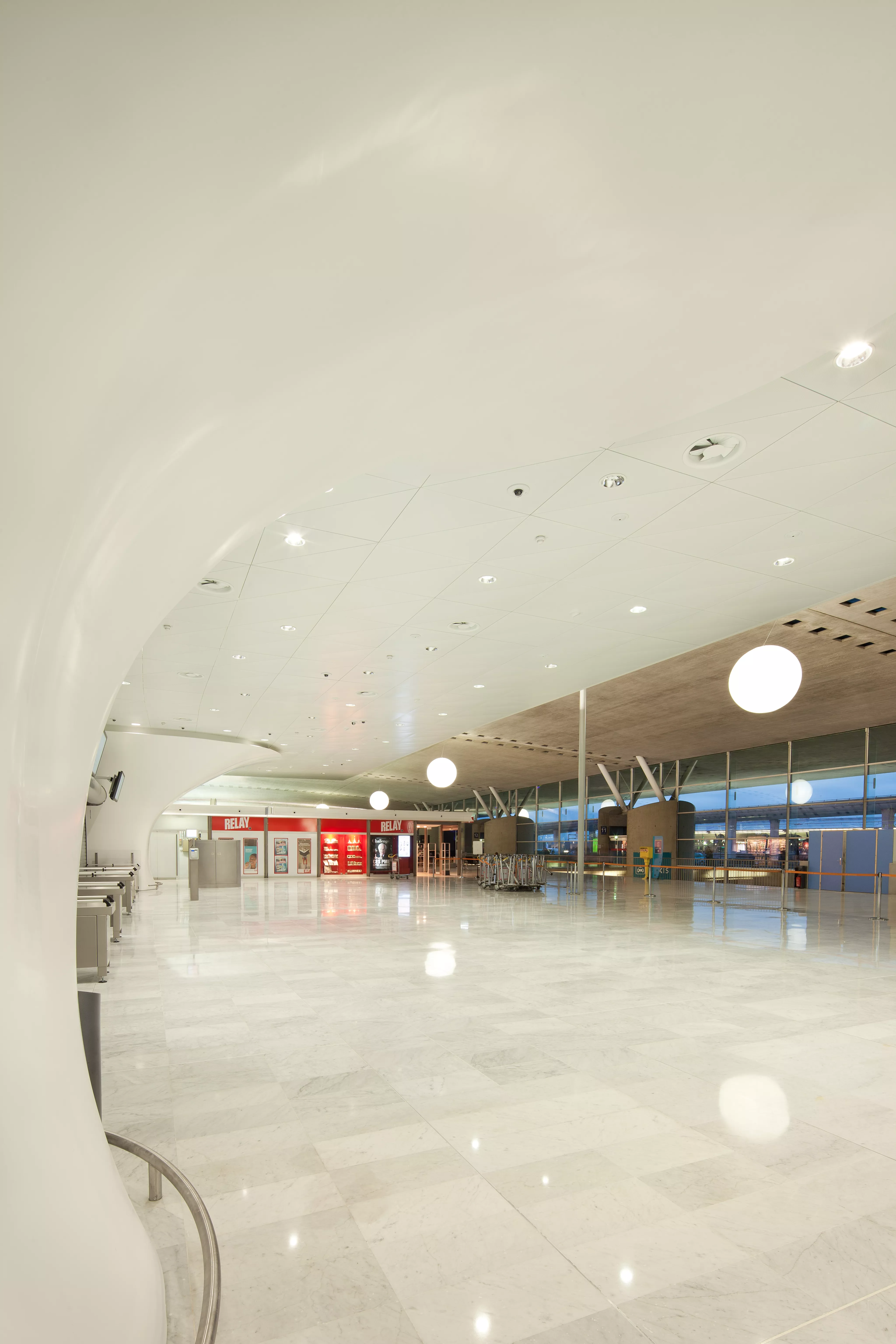 Charles de Gaulle airport in Paris