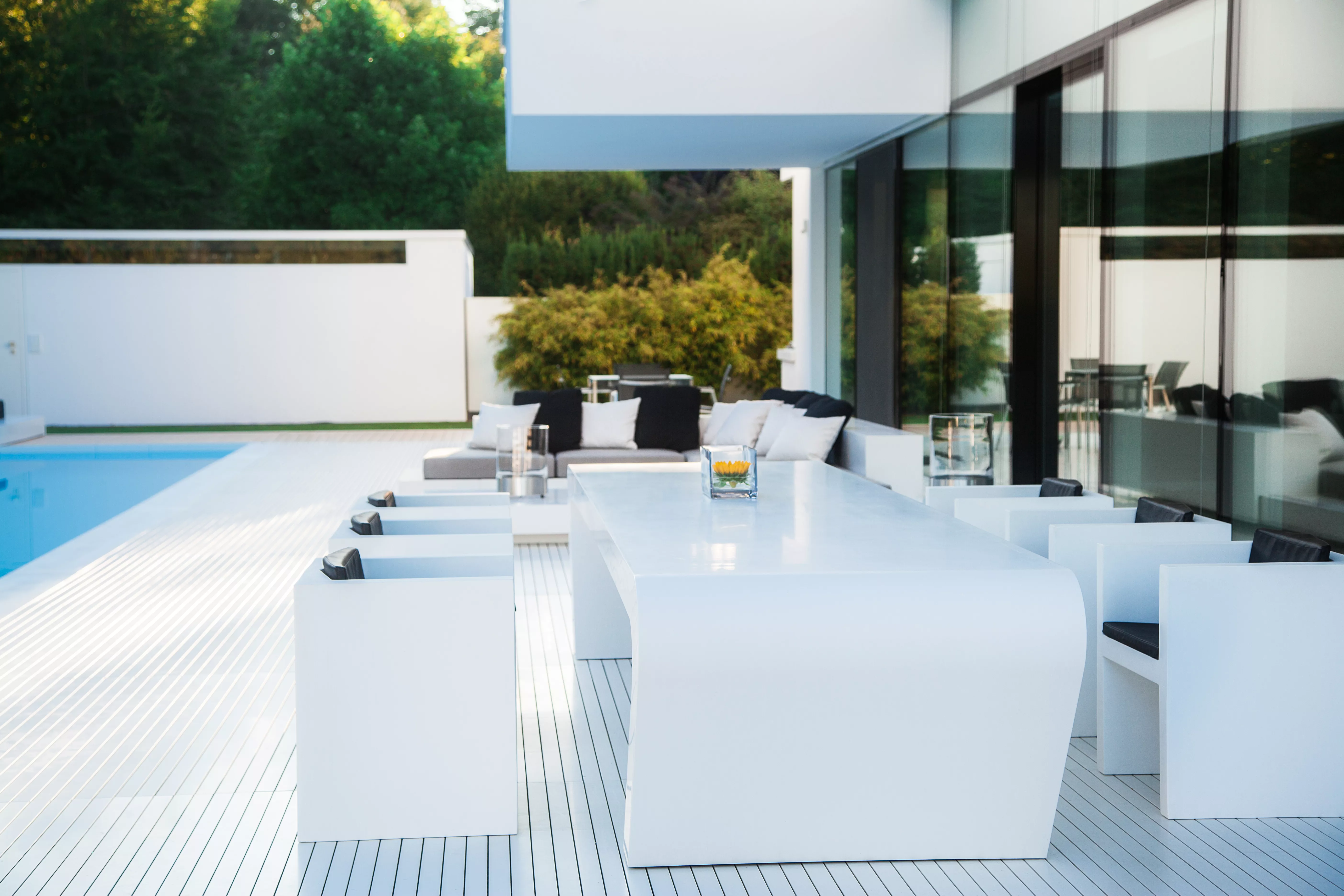 HIMACS: Terrasse d'une maison privée