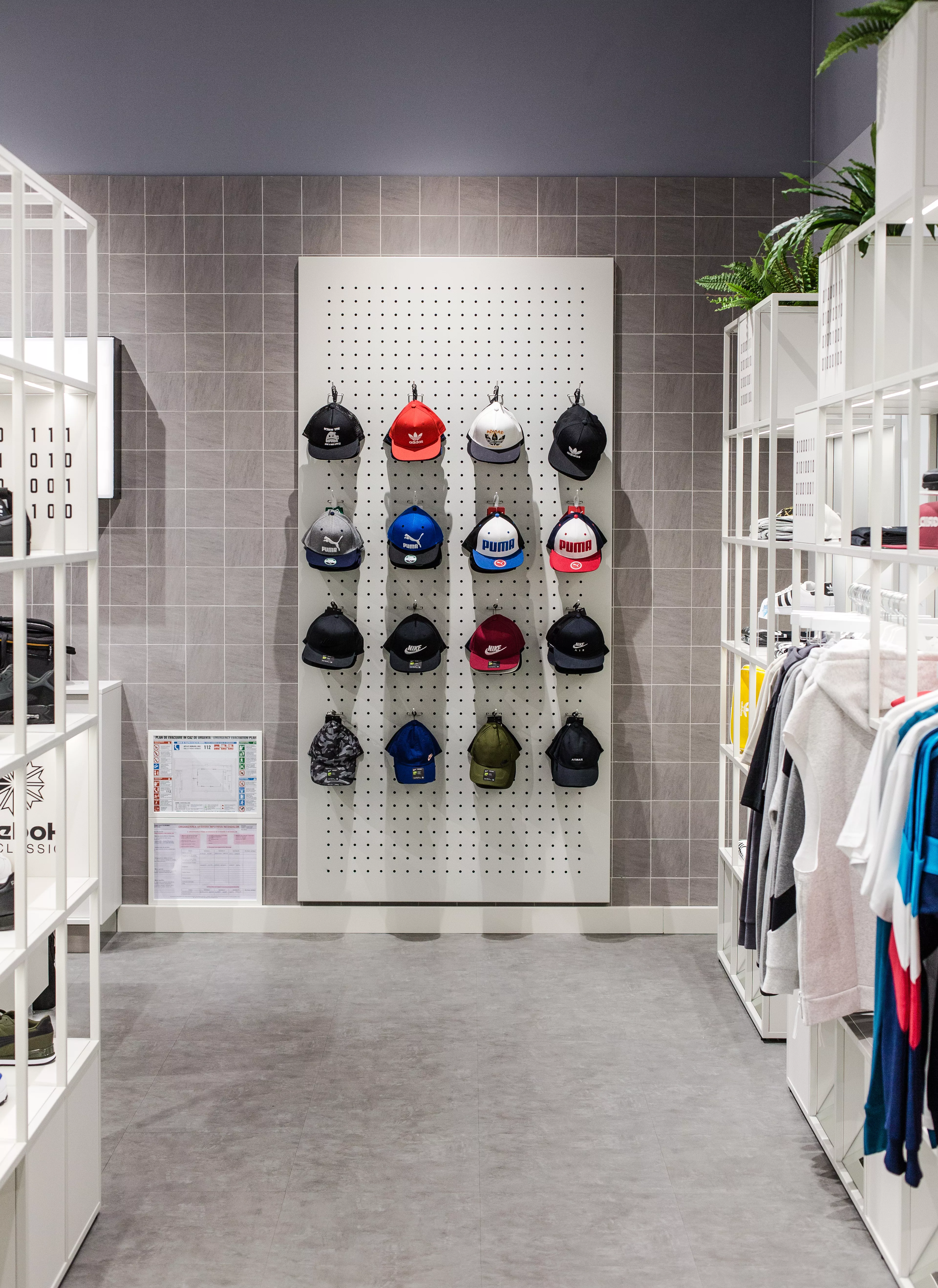 HIMACS Concrete creates a cool, urban look in  GRID store