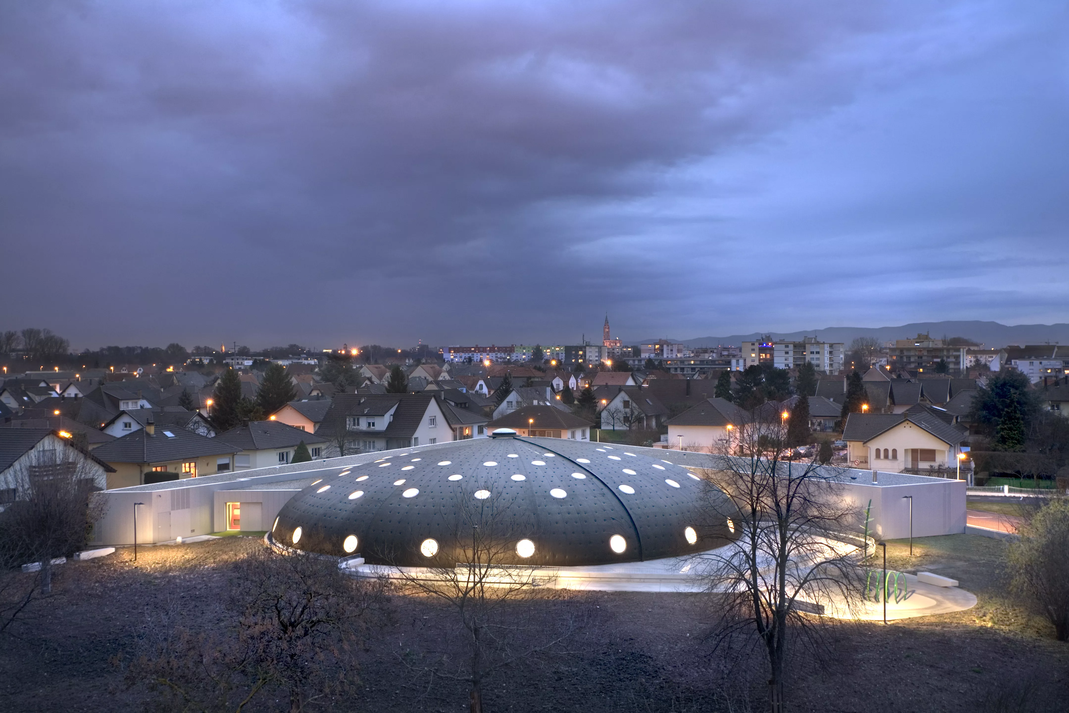 HIMACS for the “Tournesol” swimming pool in France