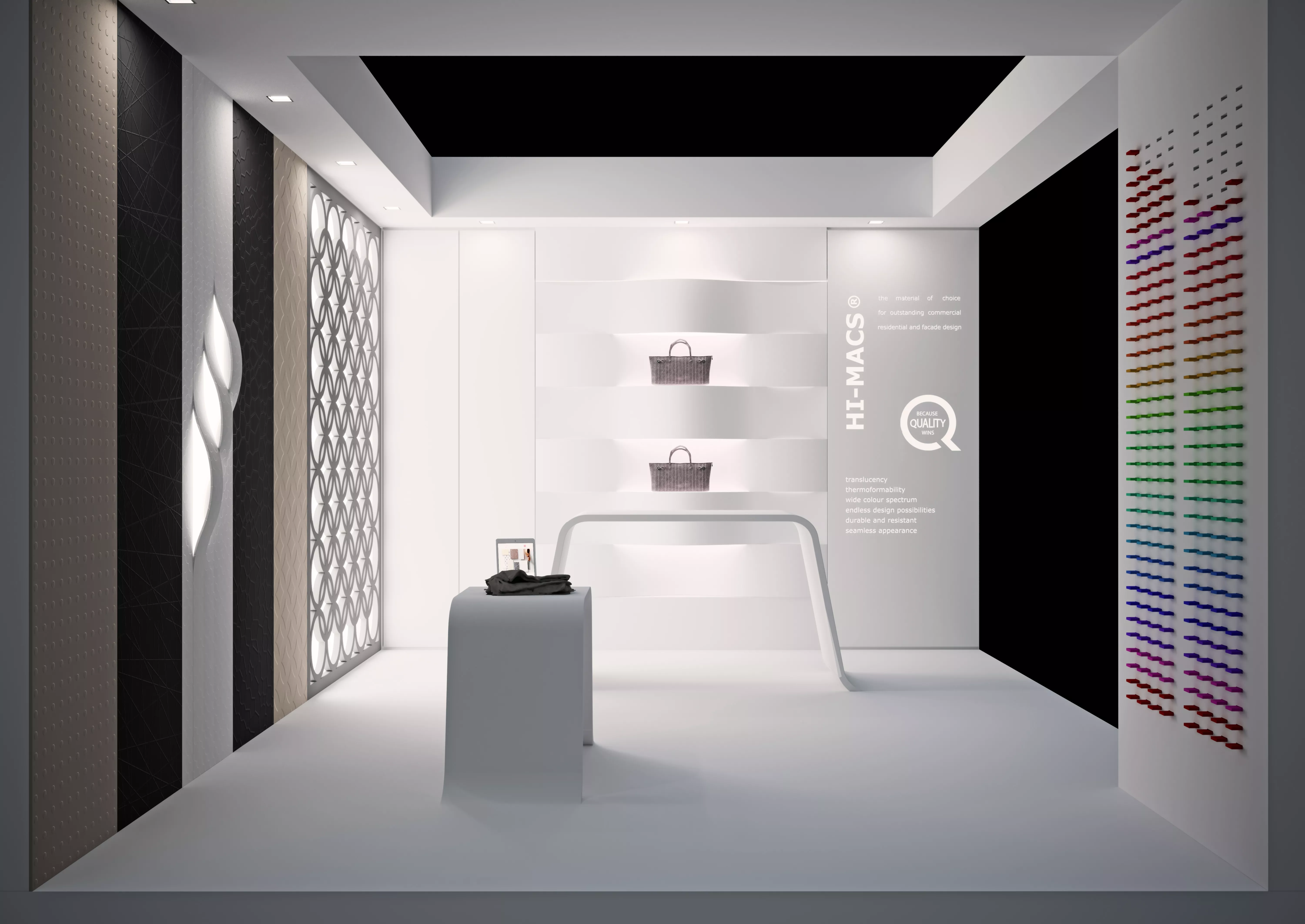 LX Hausys presenta HIMACS Structura® en la Retail Design Expo de Londres