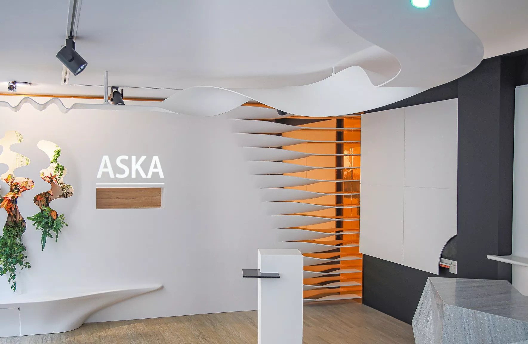 HIMACS on show in Paris at the Aska Showroom