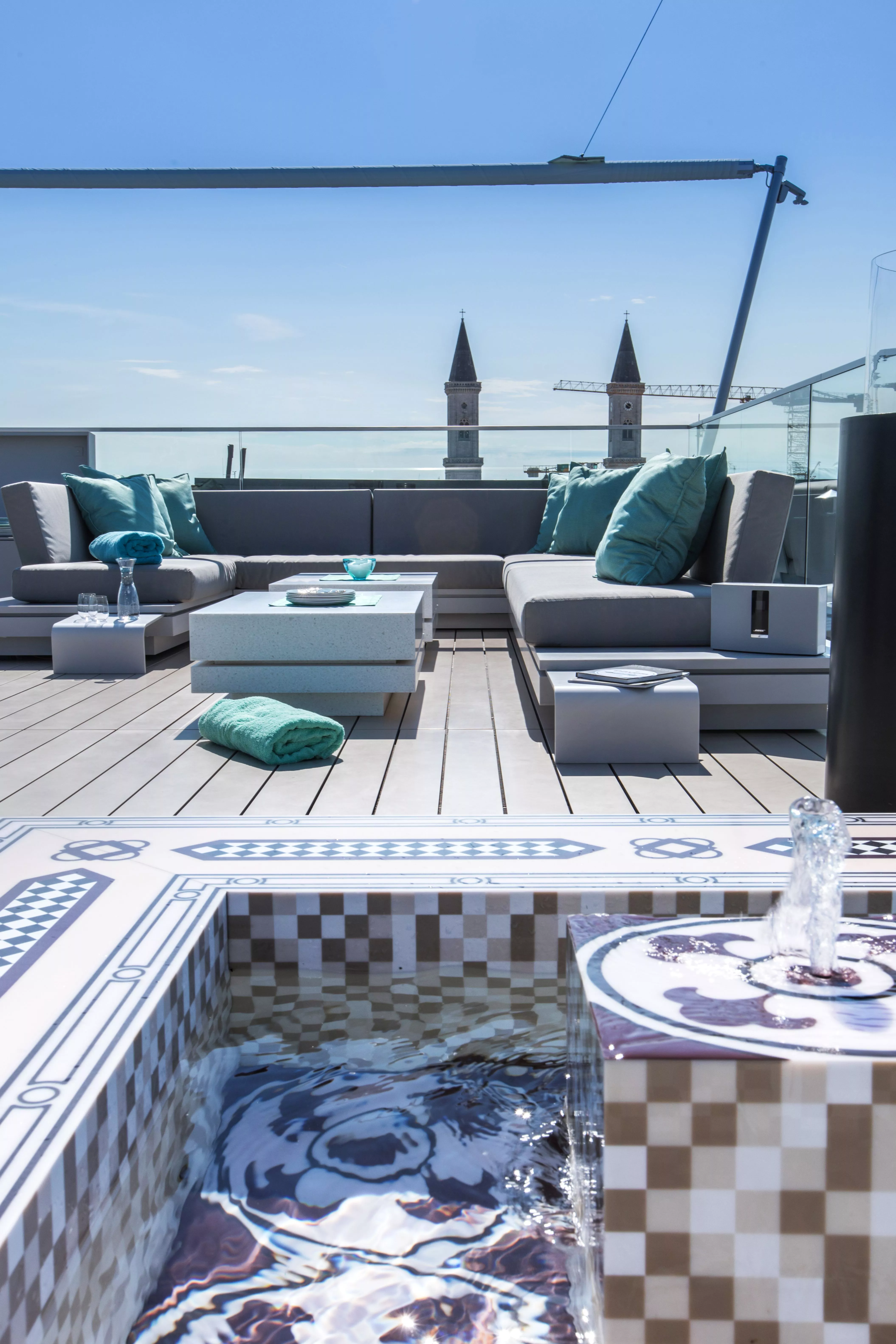 Luxury on the rooftops of Munich