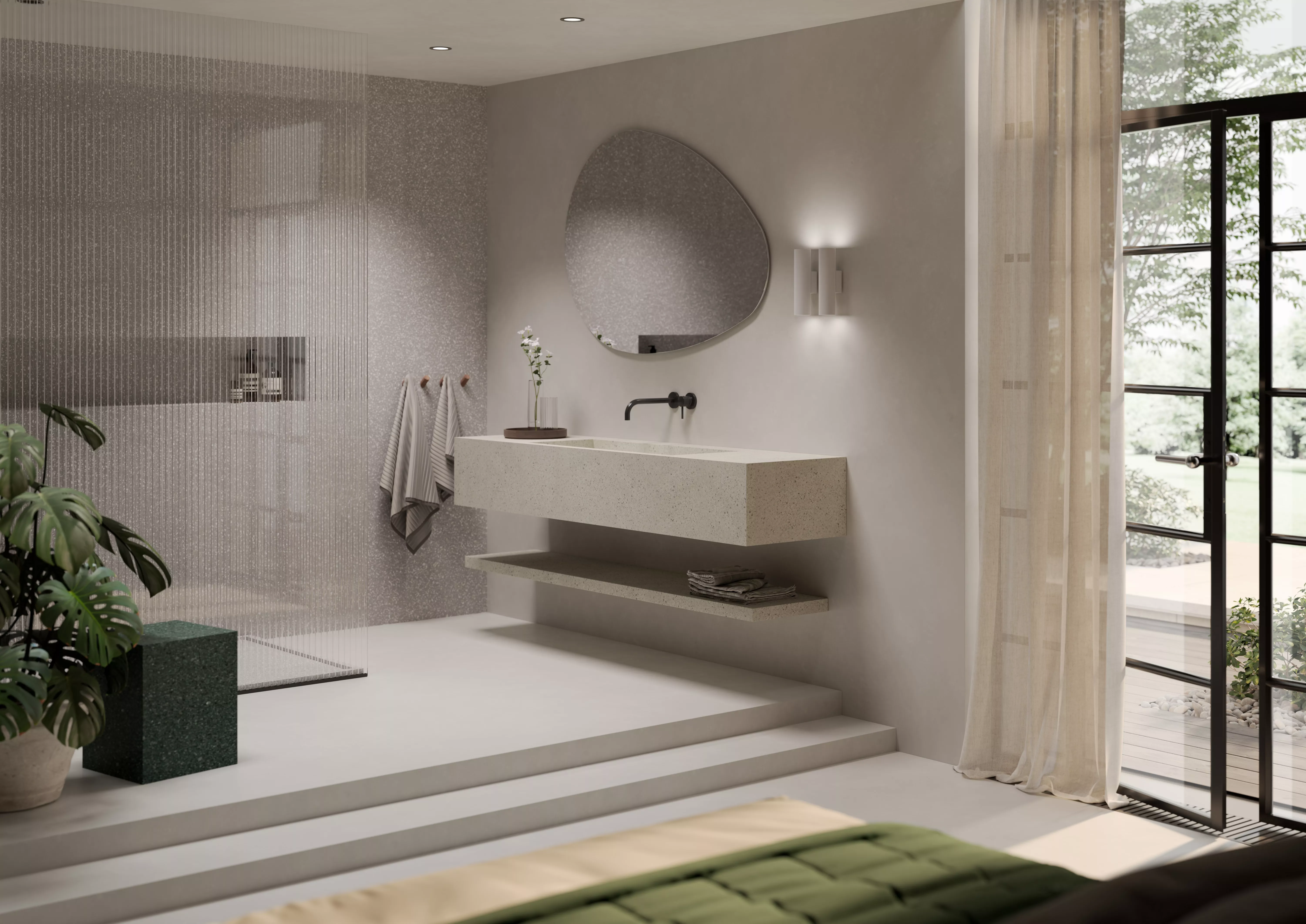 HIMACS and Marike Andeweg present four new bathroom trends