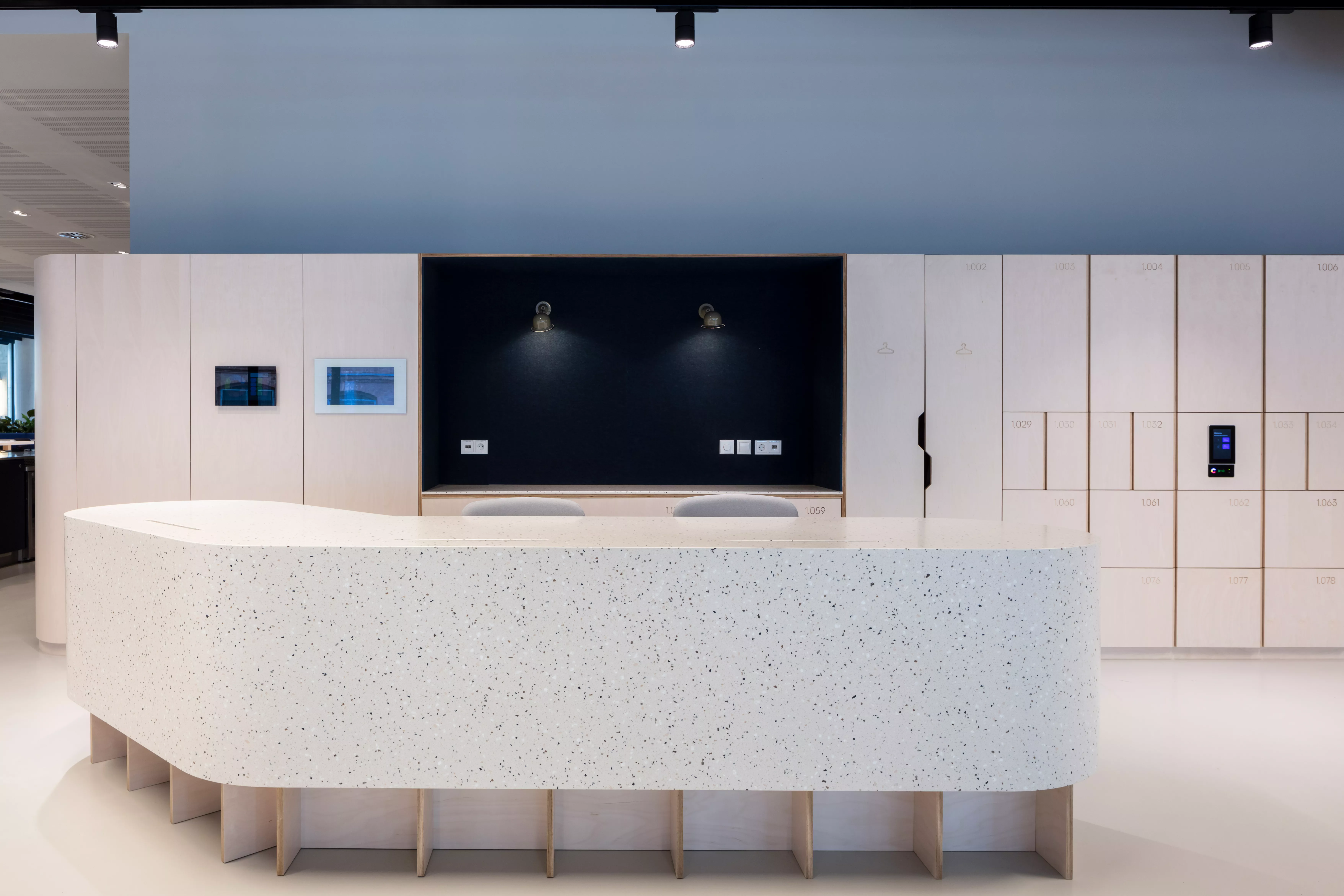 HIMACS Terrazzo chosen for Contentful’s new offices