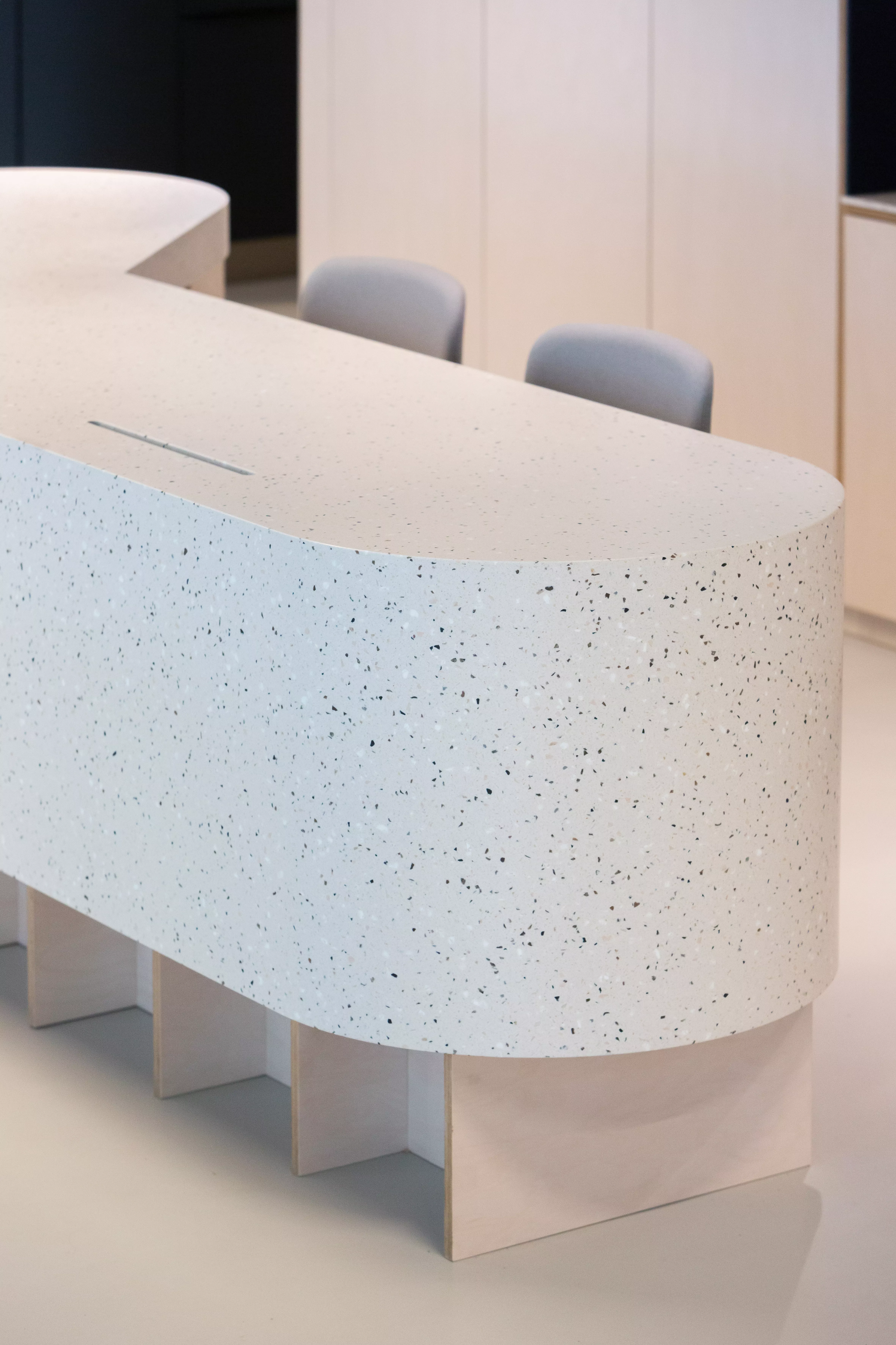 HIMACS Terrazzo chosen for Contentful’s new offices