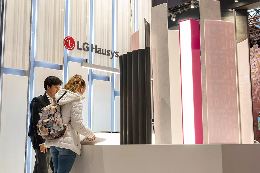 LX Hausys auf der EuroShop 2020: Alle aktuellen HIMACS-Innovationen auf einmal erleben