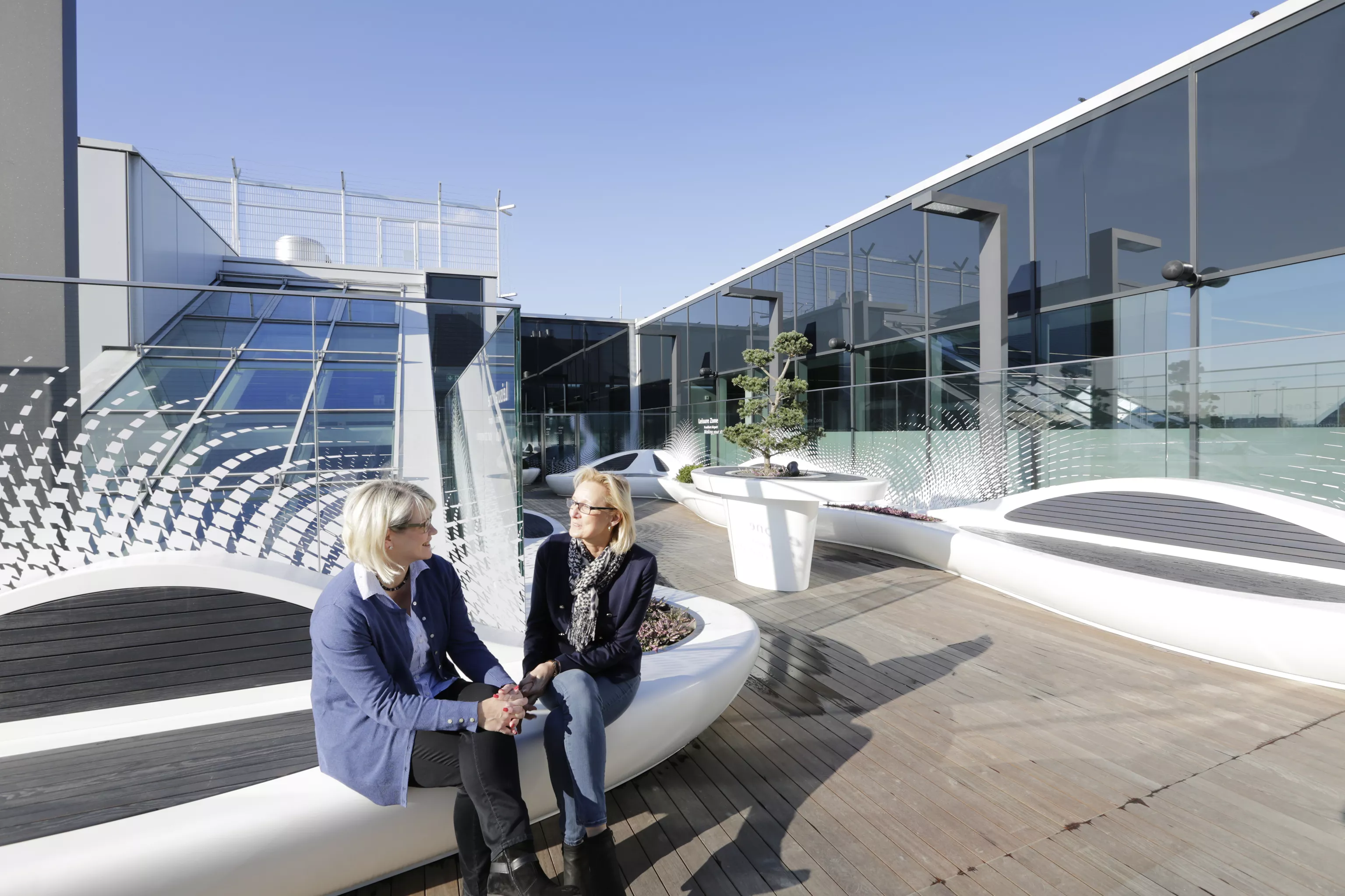 Frankfurt Airport’s new Open Air Deck