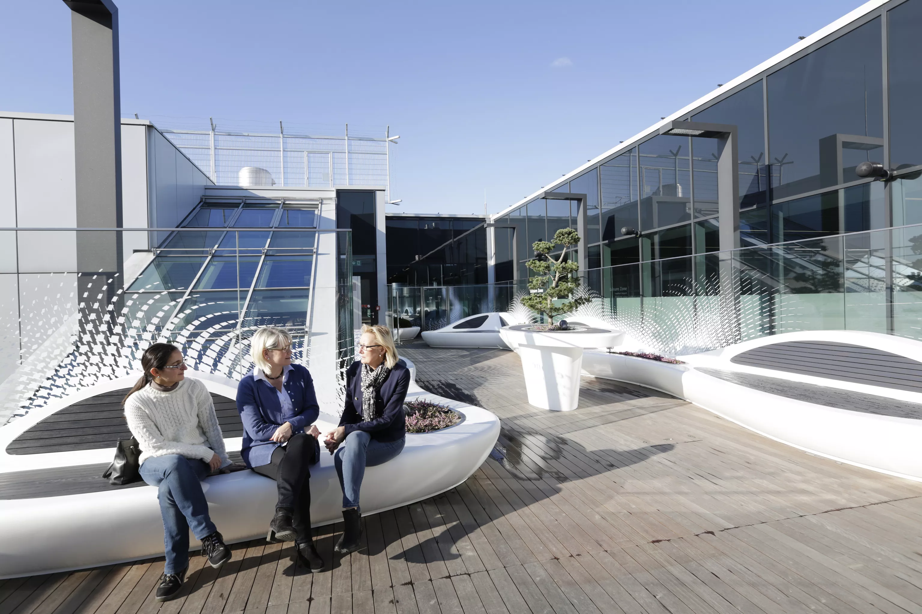 Frankfurt Airport’s new Open Air Deck