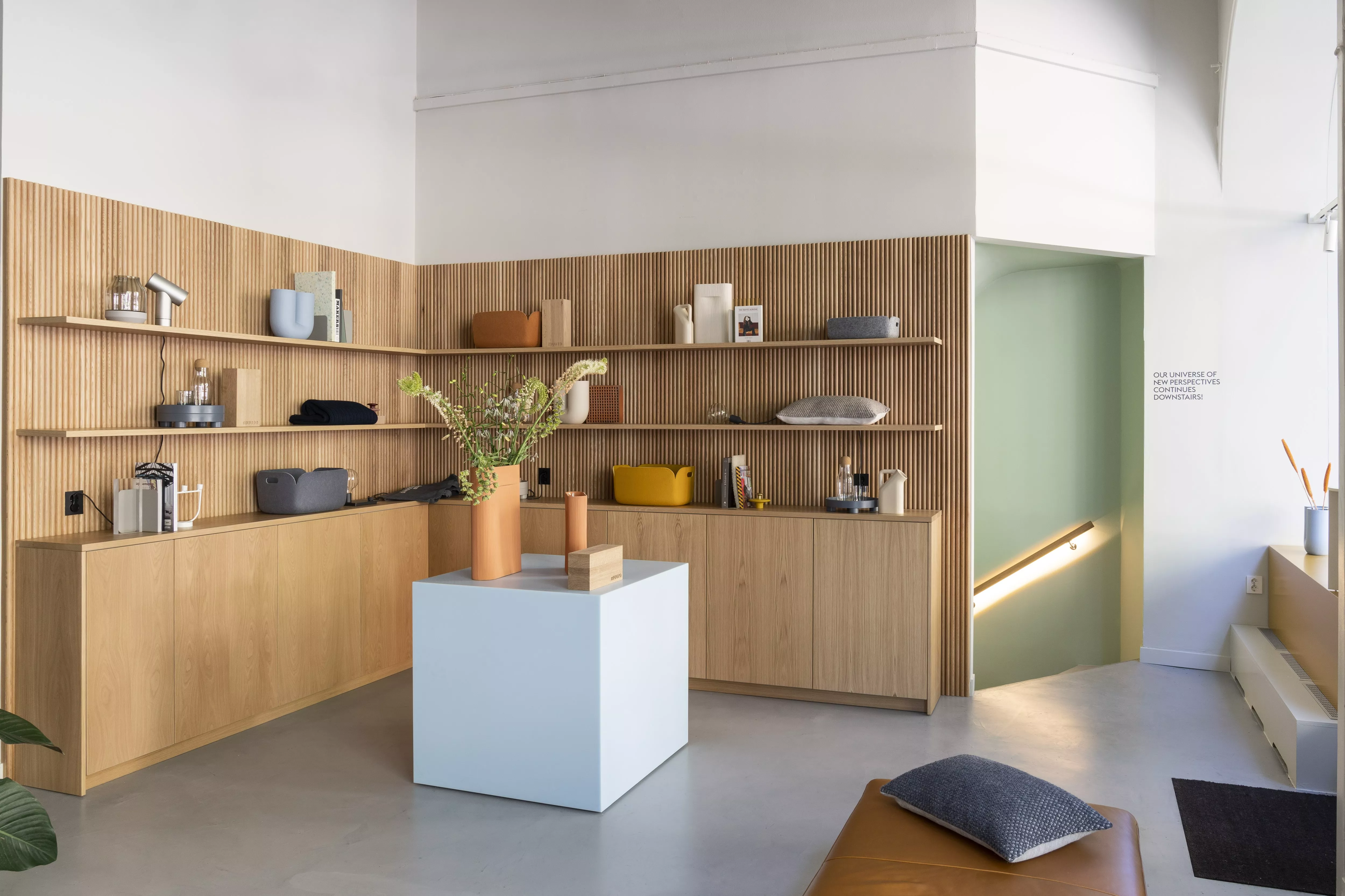 Muuto chooses HIMACS for its flagship European showrooms