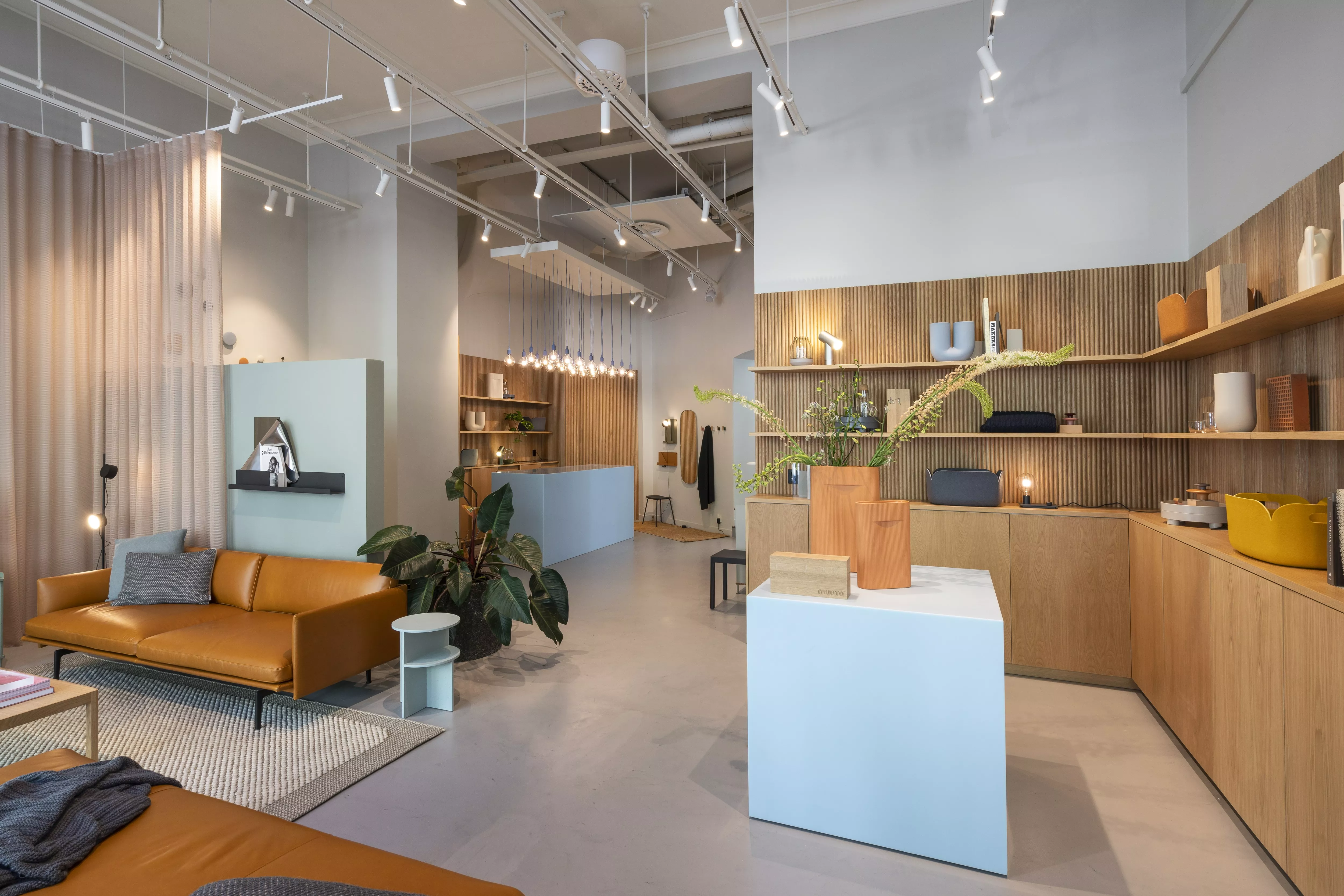 Muuto wählt HIMACS für europäische Flagship-Stores und Showrooms